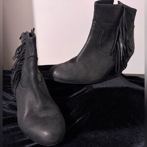 Sam Edelman. Louie Fringe Ankle Boots